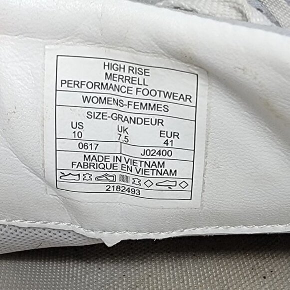 Merrell | High Rise Gray Sneakers - Picture 7 of 9